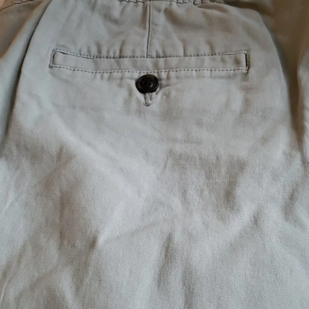 Goodthreads Men's Slim-Fit 5" Pull-on Comfort Stretch Canvas Short Green 3XL - Picture 6 of 9